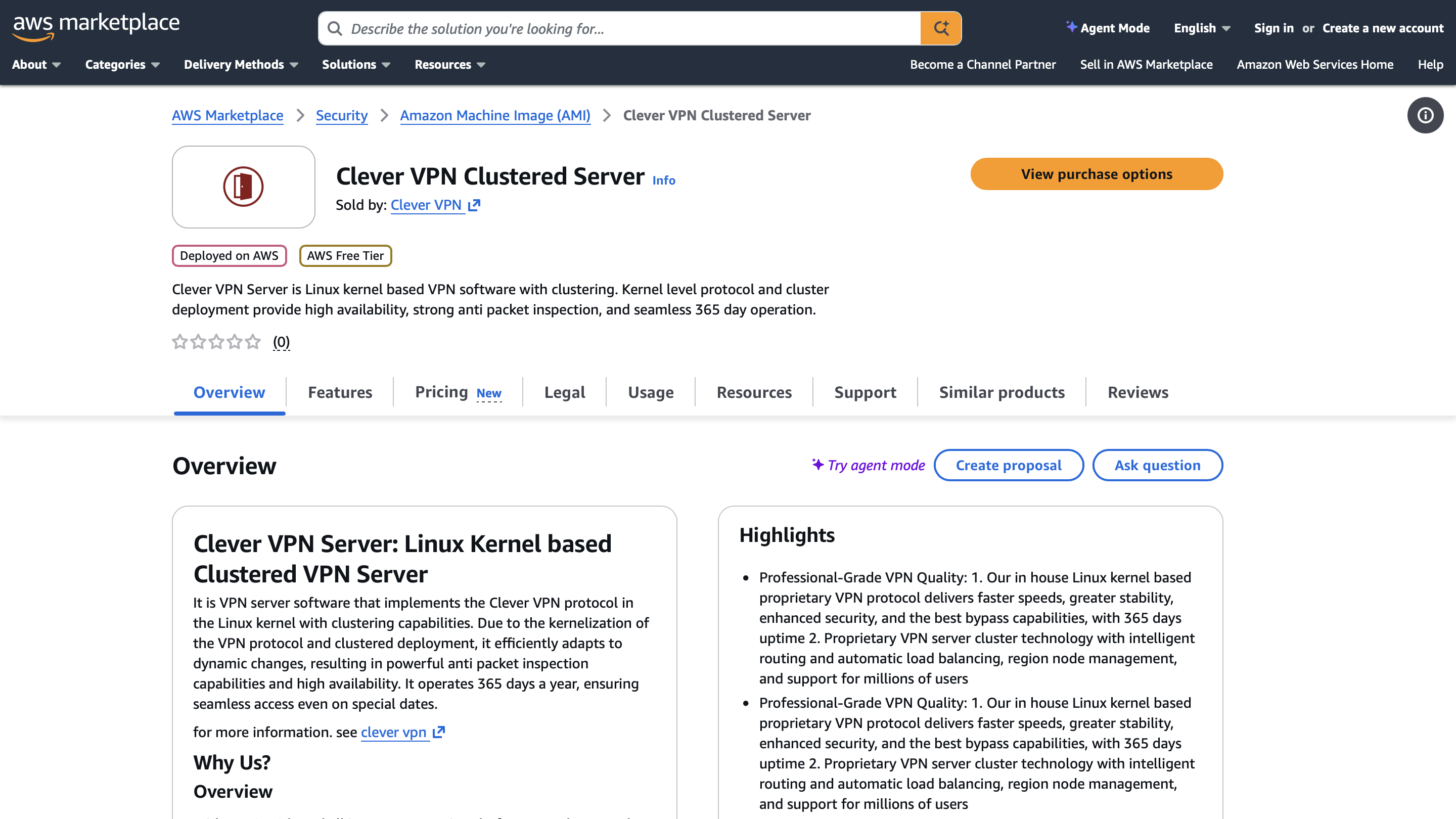 AWS Marketplace App